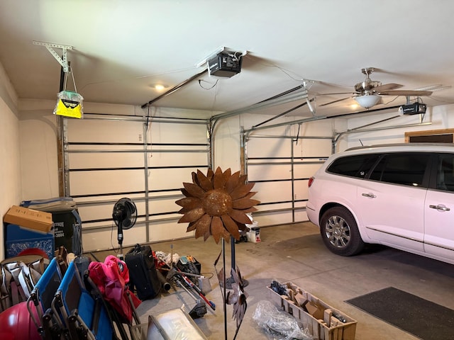 303 4th St S, Hoffman, MN 56339 - garage with a garage door opener