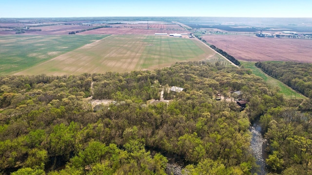 view of rural area with abundant farmland