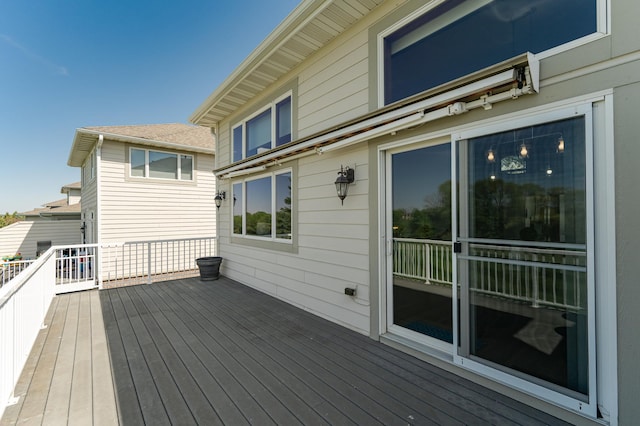 view of deck