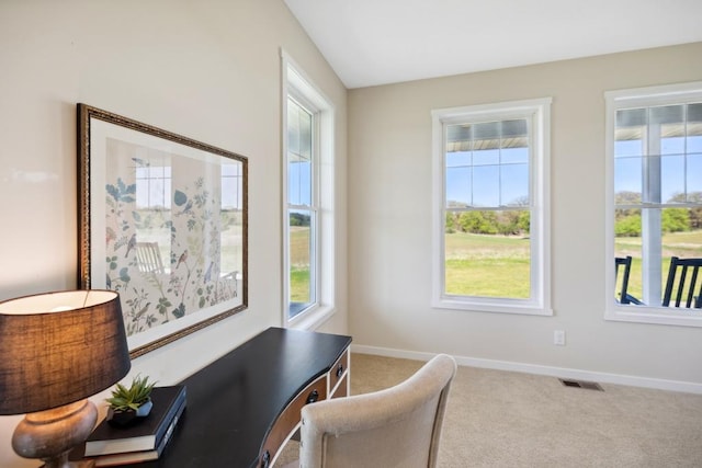 13985 120th St N, Stillwater Twp, MN 55082 - home office with baseboards and carpet
