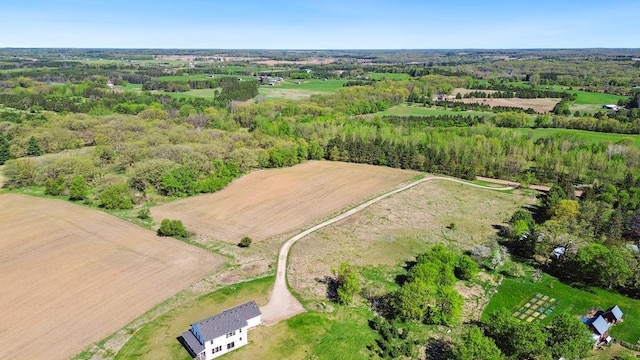 13985 120th St N, Stillwater Twp, MN 55082 - aerial view of property and surrounding area with rural landscape