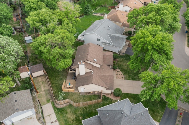 drone / aerial view