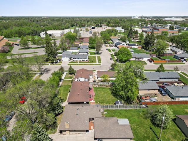 1214 8th St N, Moorhead, MN 56560 - aerial perspective of suburban area