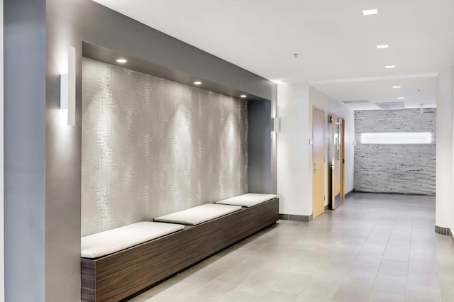 view of community lobby