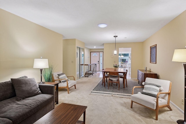 1623 Black Oaks Pl N, Plymouth, MN 55447 - living area with light colored carpet and baseboards