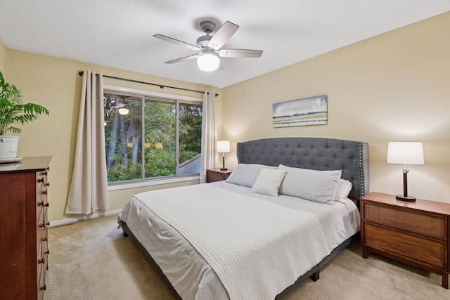 1623 Black Oaks Pl N, Plymouth, MN 55447 - bedroom with light carpet and a ceiling fan