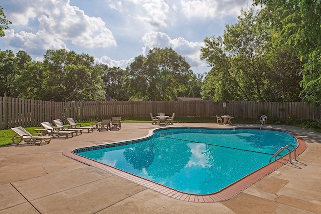 1623 Black Oaks Pl N, Plymouth, MN 55447 - view of pool featuring a patio and a fenced backyard