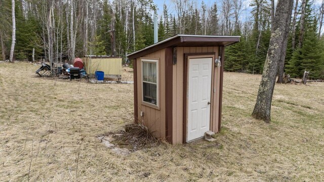 6301 Hunters Pass, Greenwood Twp, MN 55790 - view of shed