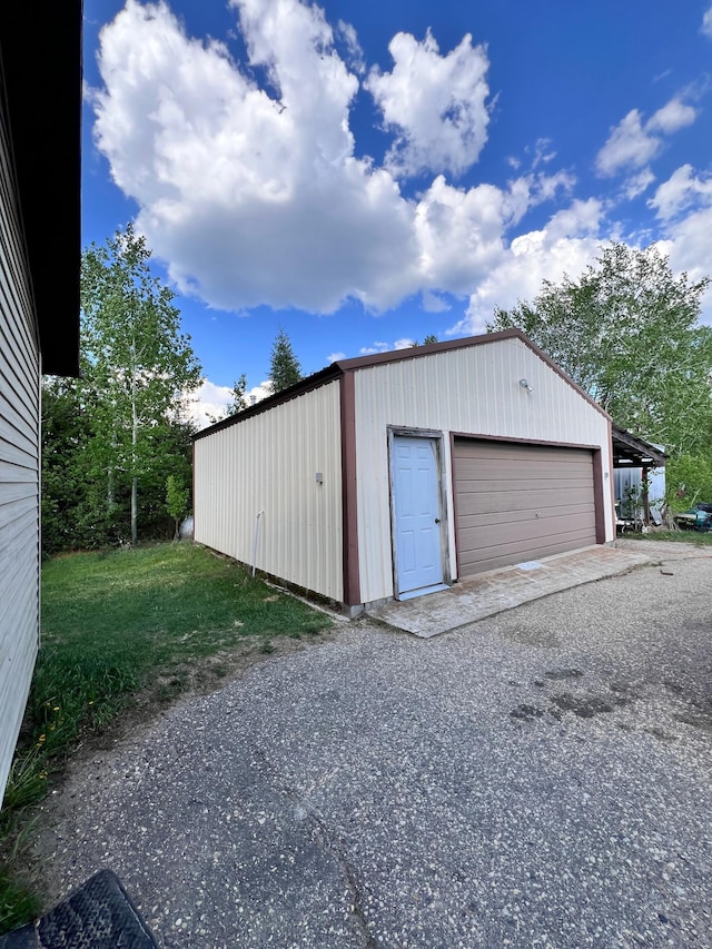 3186 State Highway 11 SE, Baudette, MN 56623 - view of detached garage