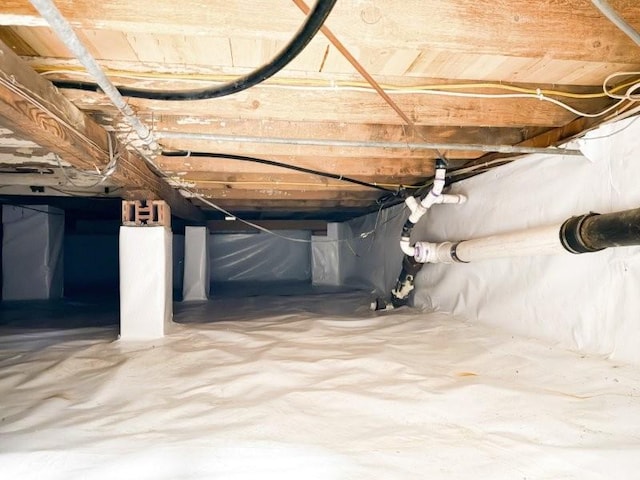 213 1st Ave E, Truman, MN 56088 - basement with crawl space