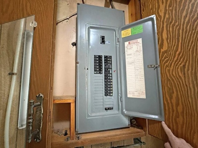 213 1st Ave E, Truman, MN 56088 - utility room featuring electric panel