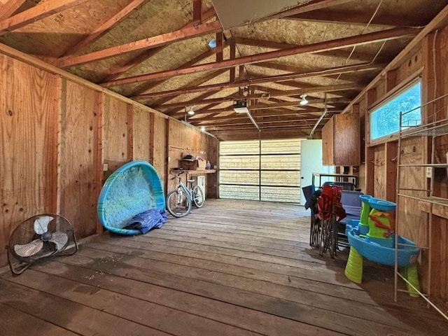 213 1st Ave E, Truman, MN 56088 - garage with a garage door opener