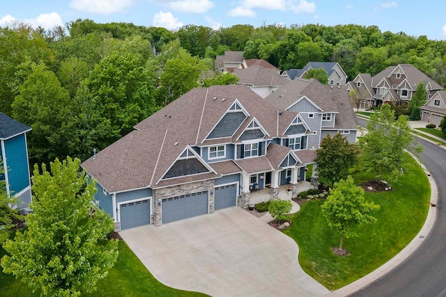 5315 Ranchview Ln N, Plymouth, MN 55446 - view from above of property