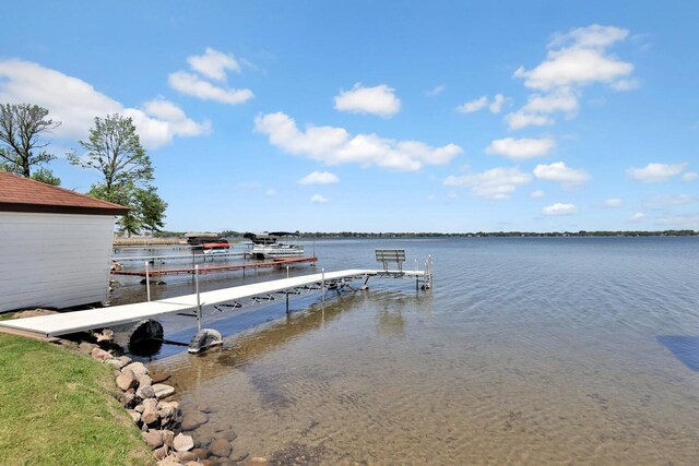 1379 7th Ave SE, Forest Lake, MN 55025 - dock featuring a water view