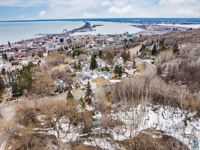 view of property location featuring a nearby body of water