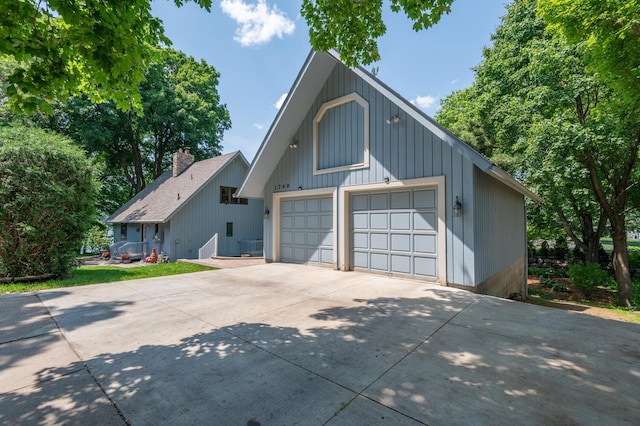 1749 Avocet Ln, Mound, MN 55364 - view of front of house with a garage