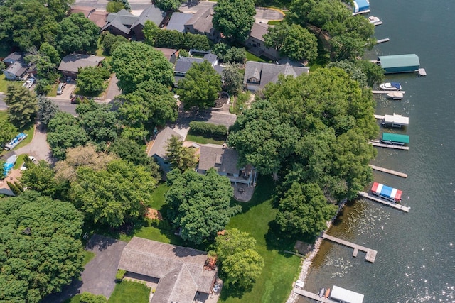 1749 Avocet Ln, Mound, MN 55364 - aerial overview of property's location with a large body of water and nearby suburban area