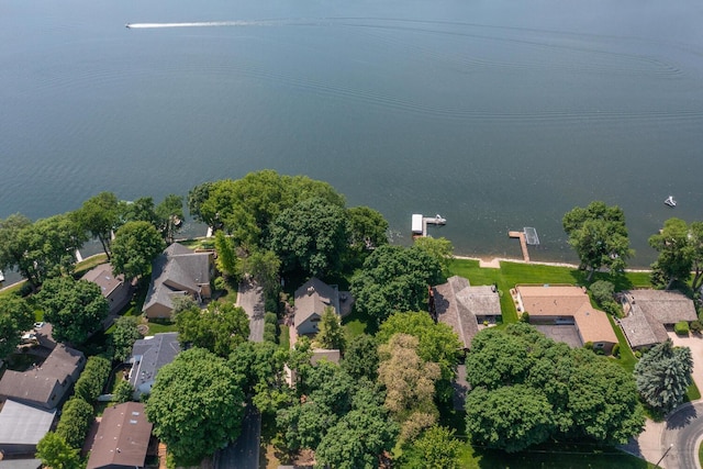 1749 Avocet Ln, Mound, MN 55364 - aerial overview of property's location featuring nearby suburban area and a large body of water