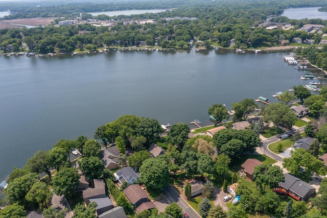 1749 Avocet Ln, Mound, MN 55364 - aerial view of property's location featuring a nearby body of water and nearby suburban area