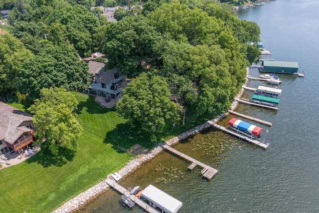 1749 Avocet Ln, Mound, MN 55364 - bird's eye view of a large body of water