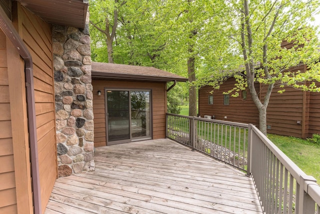 22005 Statesboro Trl, Clitherall, MN 56524 - view of wooden deck