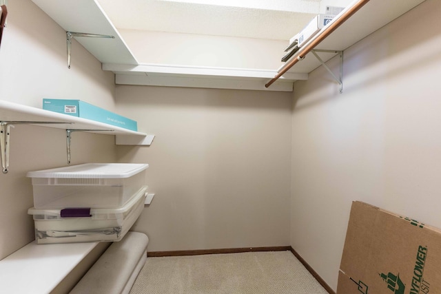 22005 Statesboro Trl, Clitherall, MN 56524 - walk in closet featuring carpet flooring