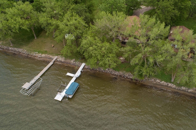 22005 Statesboro Trl, Clitherall, MN 56524 - aerial view of property and surrounding area featuring a large body of water