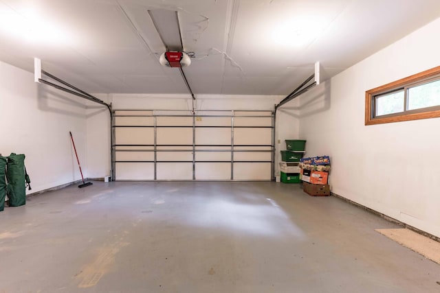22005 Statesboro Trl, Clitherall, MN 56524 - garage with a garage door opener