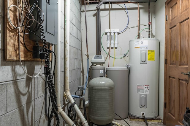 22005 Statesboro Trl, Clitherall, MN 56524 - utilities featuring water heater and electric panel