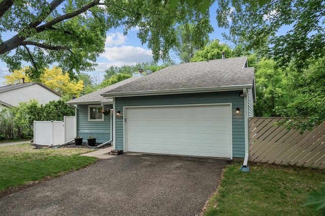 1428 Willow Creek Ln, Shoreview, MN 55126 - garage with driveway