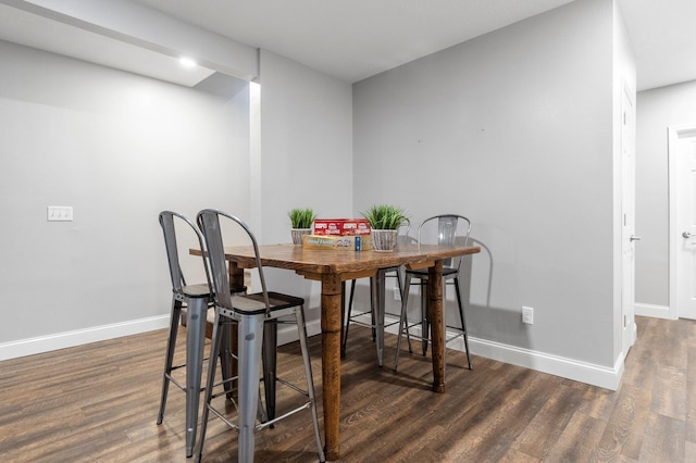 2820 Wilderness Ridge Rd SE, Alexandria, MN 56308 - dining space featuring wood finished floors