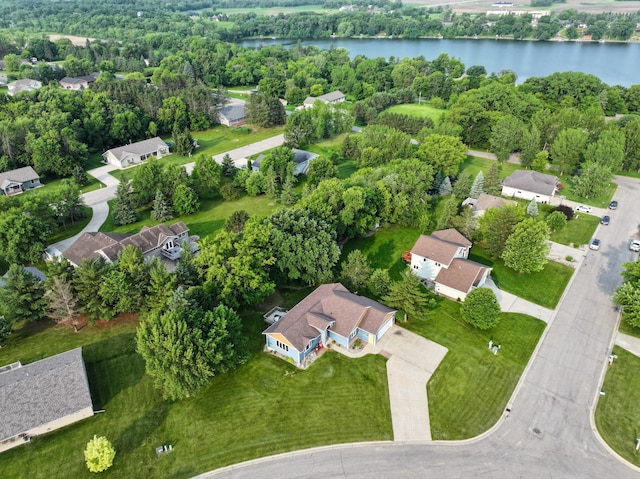 2820 Wilderness Ridge Rd SE, Alexandria, MN 56308 - aerial view of property and surrounding area featuring a large body of water and nearby suburban area