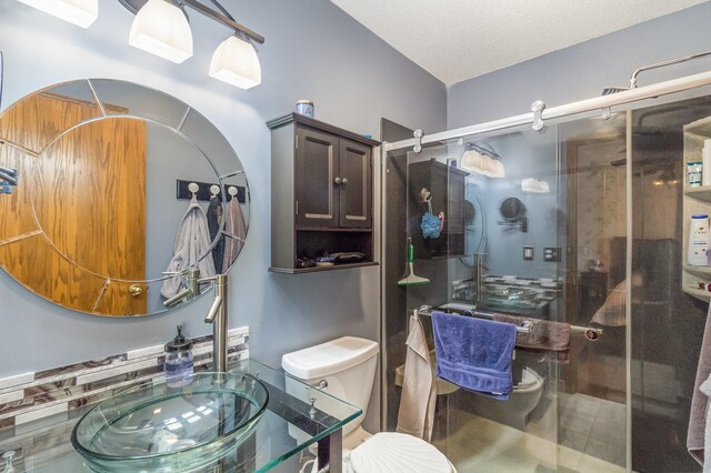 6609 210th Ln N, Forest Lake, MN 55025 - bathroom with a stall shower and toilet