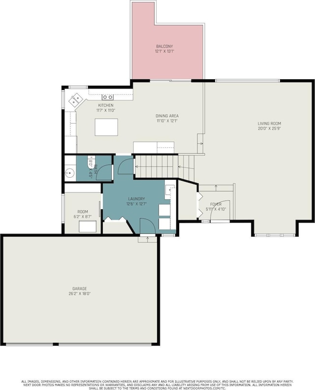 6609 210th Ln N, Forest Lake, MN 55025 - view of property floor plan