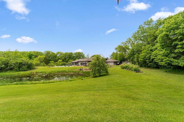 18565 Revere Ave, Spring Lake Twp, MN 55372 - view of green lawn featuring a water view