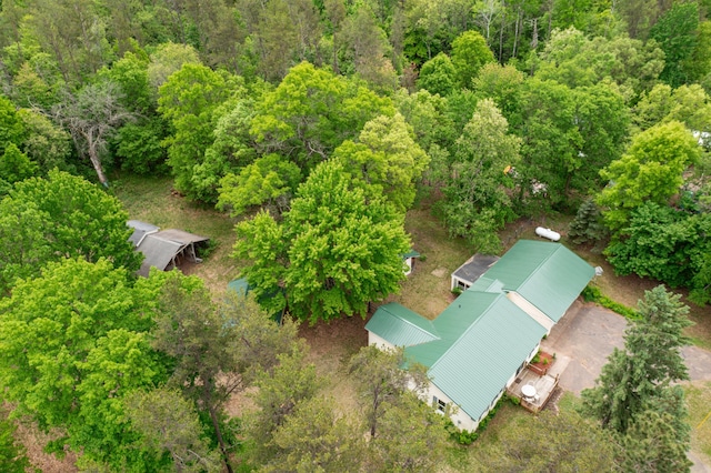 2628 River Rd, Sterling Twp, WI 54024 - drone / aerial view of a forest