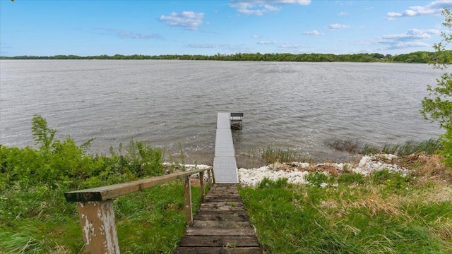 9630 Walleye Rd NW, Brandon, MN 56315 - dock area featuring a water view