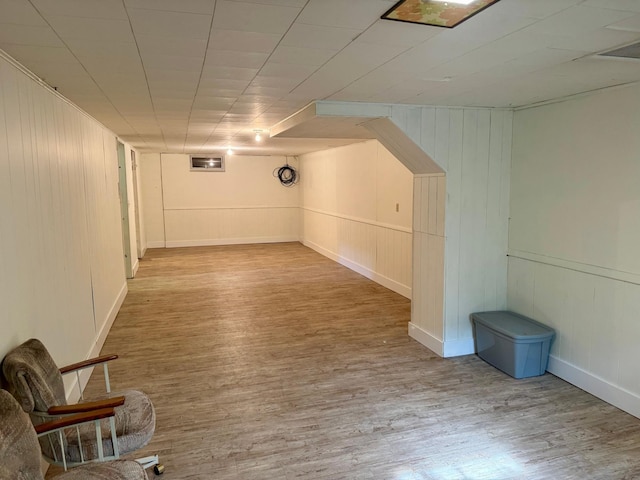 1001 Birch Ave, Olivia, MN 56277 - additional living space featuring wood finished floors and baseboards