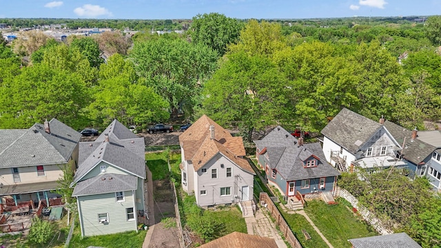 906 5th St E, Saint Paul, MN 55106 - aerial perspective of suburban area