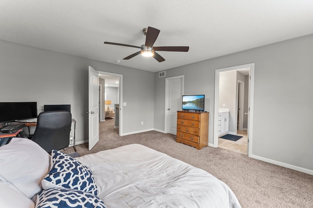 6317 153rd St, Savage, MN 55378 - bedroom with carpet floors, baseboards, a ceiling fan, and an office area