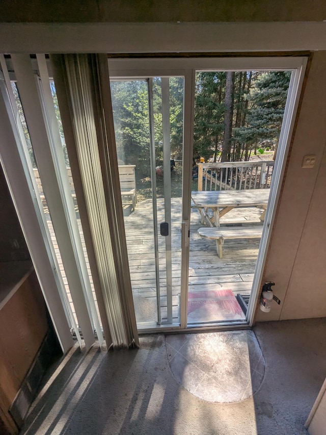 view of doorway