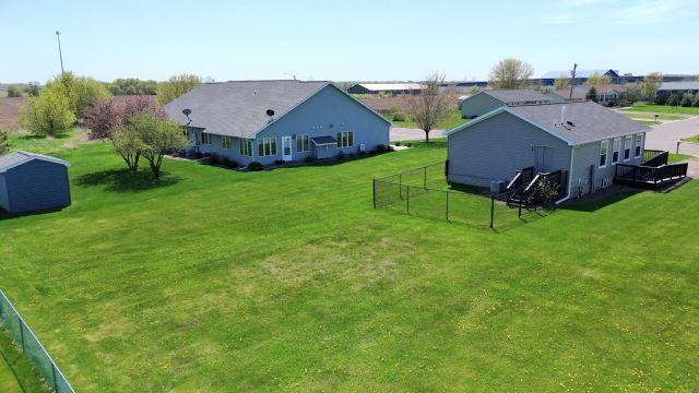 305 4th Ave SW, Milltown, WI 54858 - view from above of property