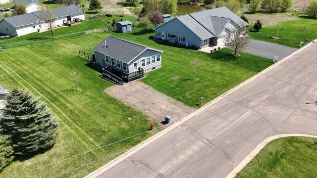 305 4th Ave SW, Milltown, WI 54858 - view from above of property
