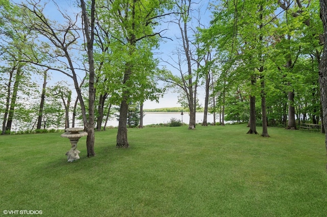 28075 Zuni St NW, Isanti, MN 55040 - view of grassy yard with a water view