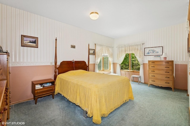 28075 Zuni St NW, Isanti, MN 55040 - bedroom featuring wallpapered walls and carpet floors