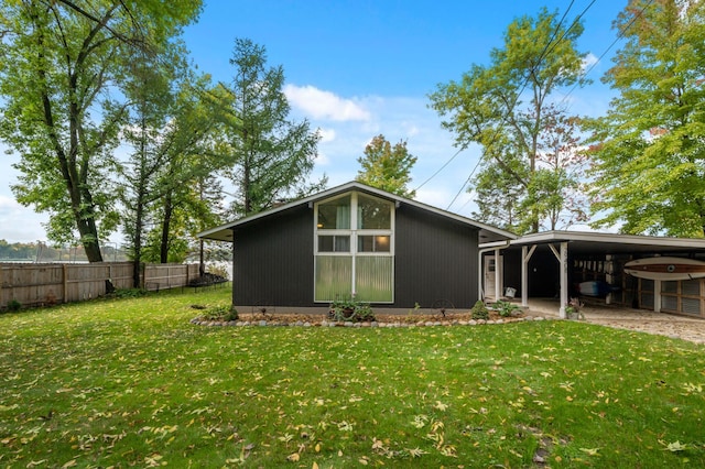 29408 Francis Lake Dr NW, Bradford Twp, MN 55040 - view of rear view of house