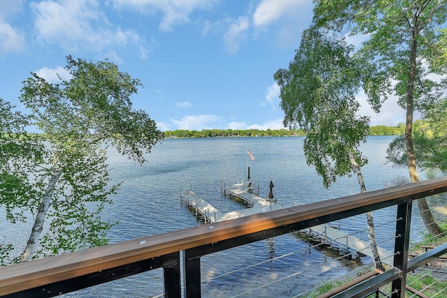 17488 Alexander Ct, Cold Spring, MN 56320 - dock with a water view