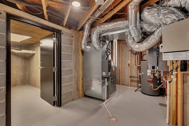 17488 Alexander Ct, Cold Spring, MN 56320 - utility room with heating unit