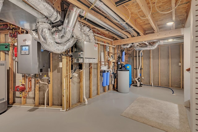 17488 Alexander Ct, Cold Spring, MN 56320 - unfinished below grade area featuring a water softener