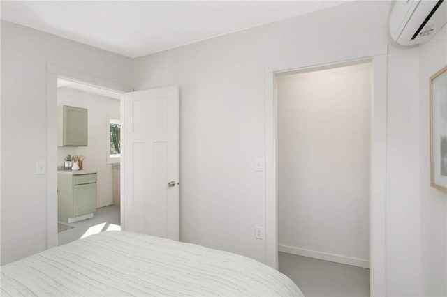1808 Beach Dr SE, Forest Lake, MN 55025 - bedroom featuring a wall mounted air conditioner
